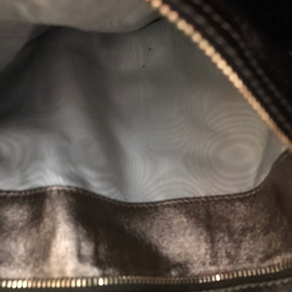 Gucci Indy Metallic Med Babouska Leather Hobo Bag - Picture 5 of 5